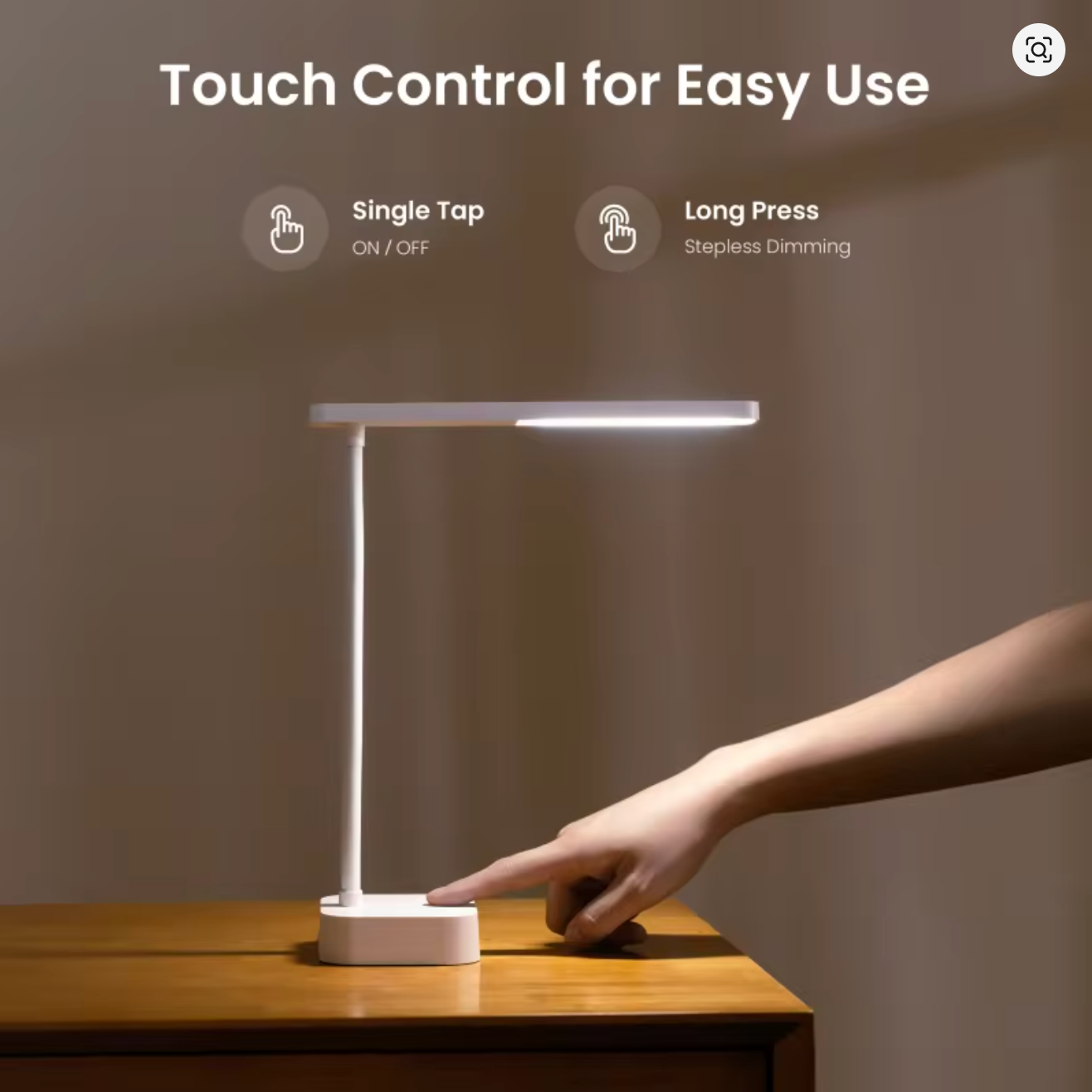 Yeelight 可充电台灯 书灯 助眠灯 冷白光 护眼 360° 旋转 USB-C 充电(满购50送)