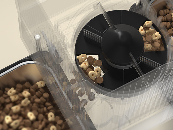 Oneisall 自动食物碗 PFD-002 Pro CW15008 - 食物碗 - 自动食物分配器 - 猫和狗 (翻新)