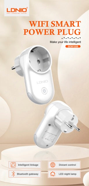 LDNIO Wifi 智能插头带LED灯 1月预售