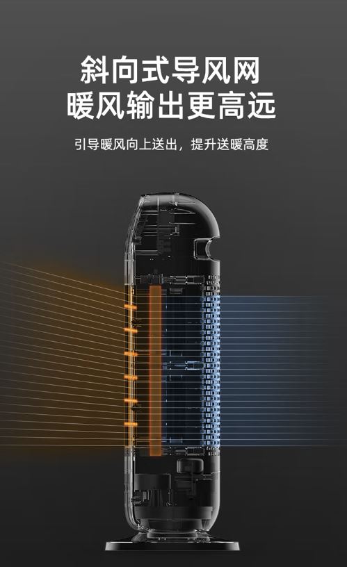 小熊(Bear)电暖风机大面积取暖电暖器DNQ-C20H5