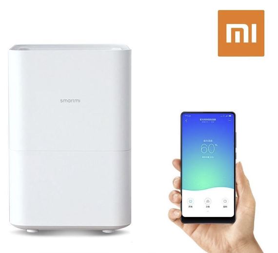 小米智米蒸发式空气加湿器(Humidifier)4L容量 支持米家APP控制-欧版