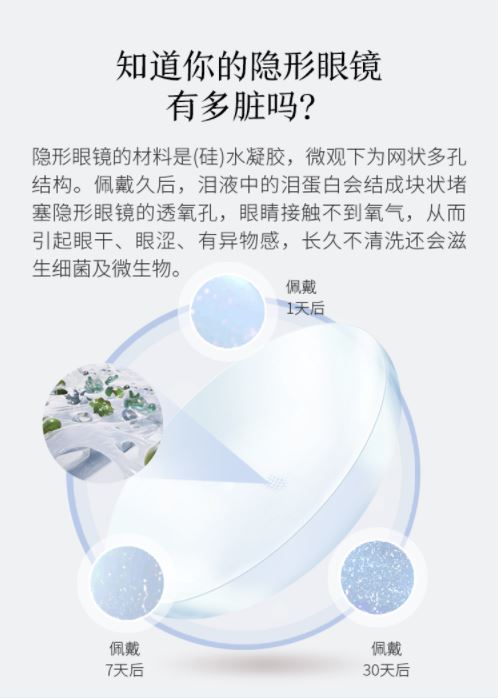 京东京造隐形眼镜清洗机💧深层清洁专业护眼👀新方式✨