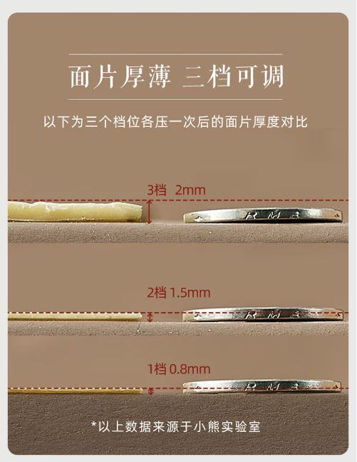 小熊(Bear )家用不锈钢面条机 YMJ-A01R1
