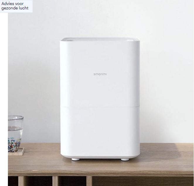 小米智米蒸发式空气加湿器(Humidifier)4L容量 支持米家APP控制-欧版