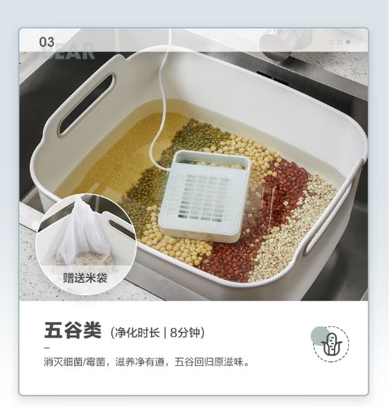 小熊(Bear)果蔬净化清洗机 分离式智能SJQ-B45H5
