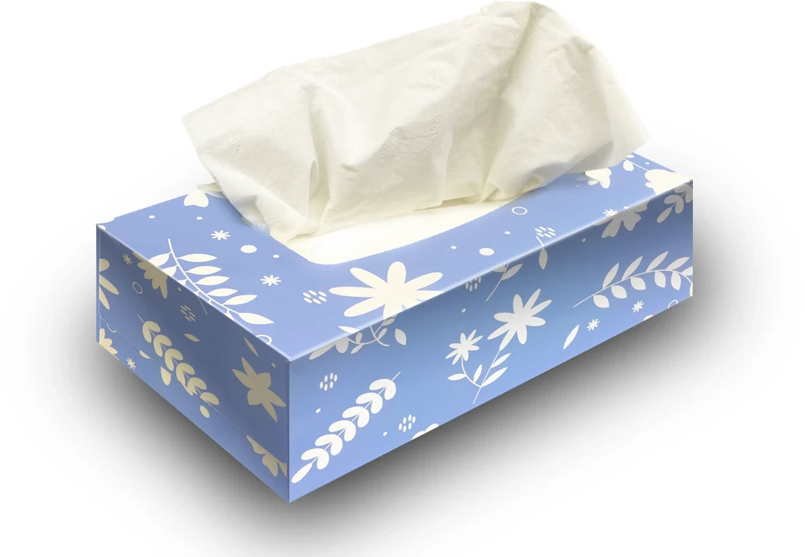 Balsem Tissues 4-laags met 100 vellen舒洁纸巾，4层，100张装